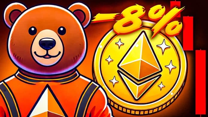 Krypto News -7,82%! Trotz ETH ETF News Ethereum Kurs crasht – doch dieser neue Memecoin explodiert auf $4 Mio.