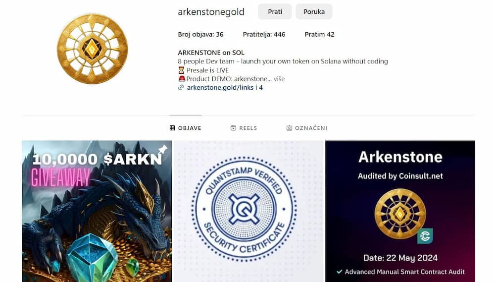 Arkenstonegold Instagram