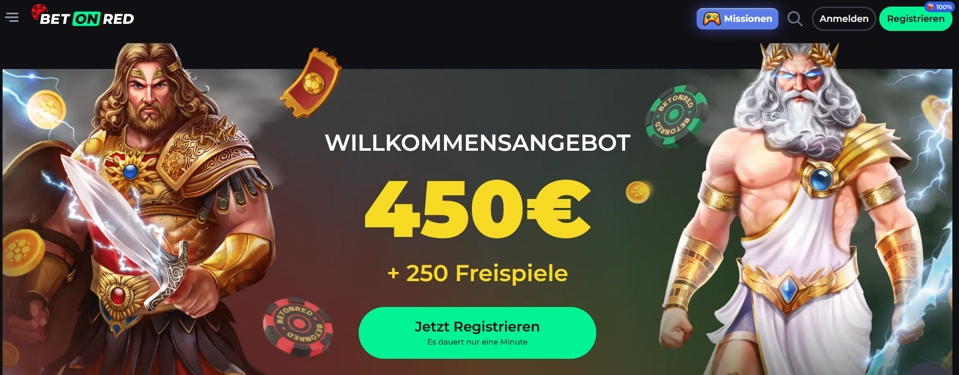 BetOnRed Casino Bonus