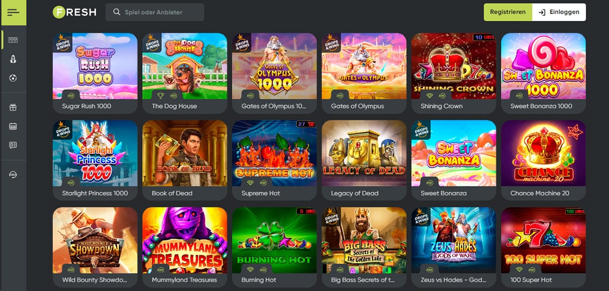 Fresh Casino Slots