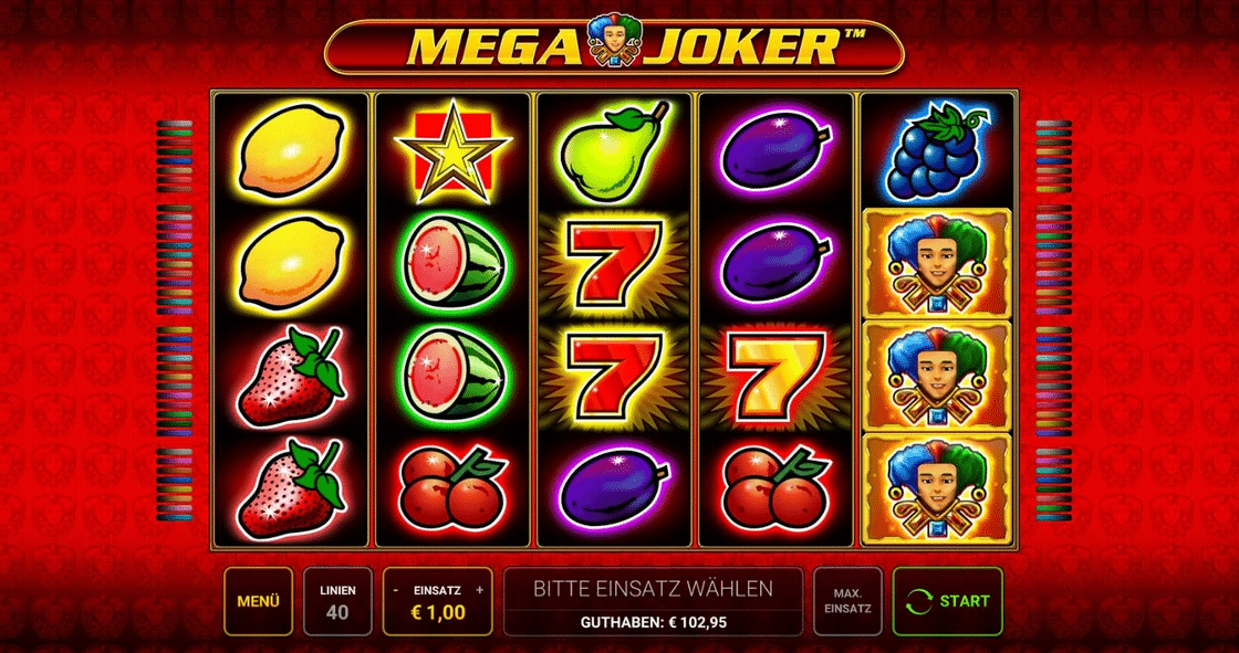 Mega Joker SLot Netent