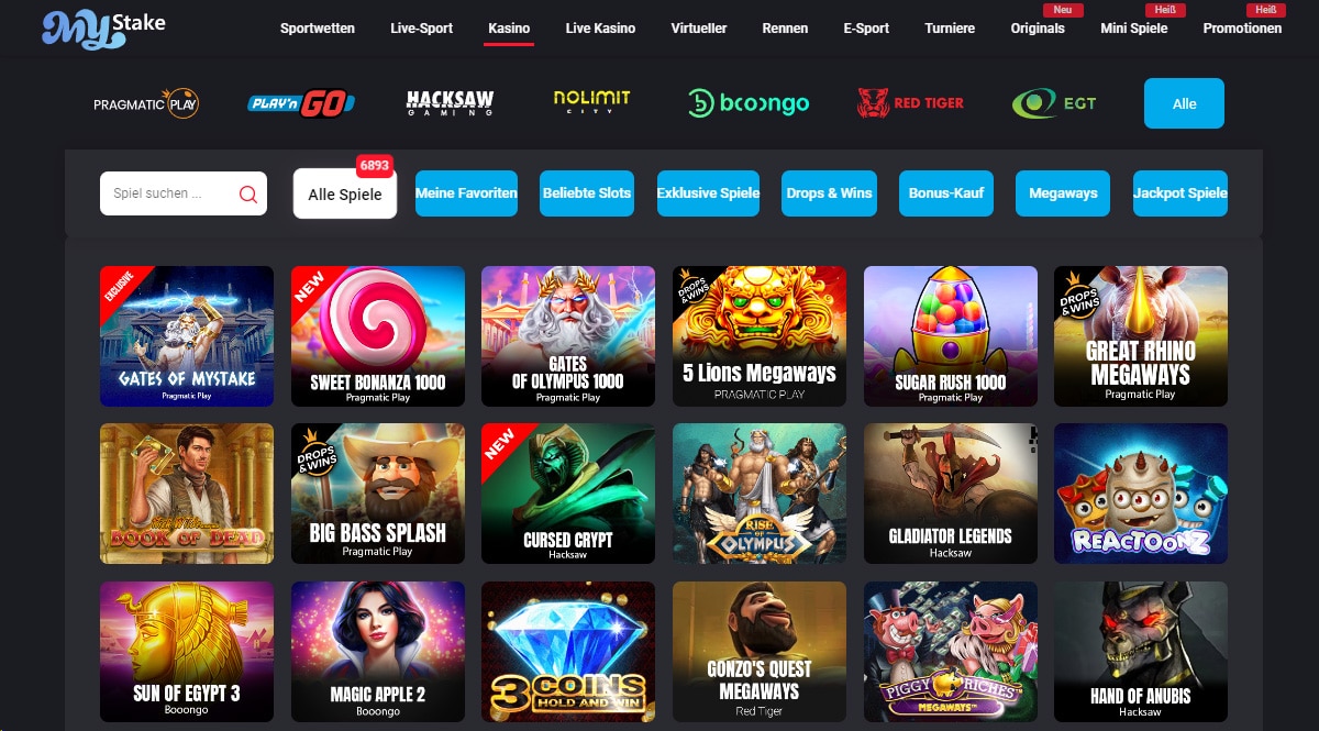 Mystake Casino Slots