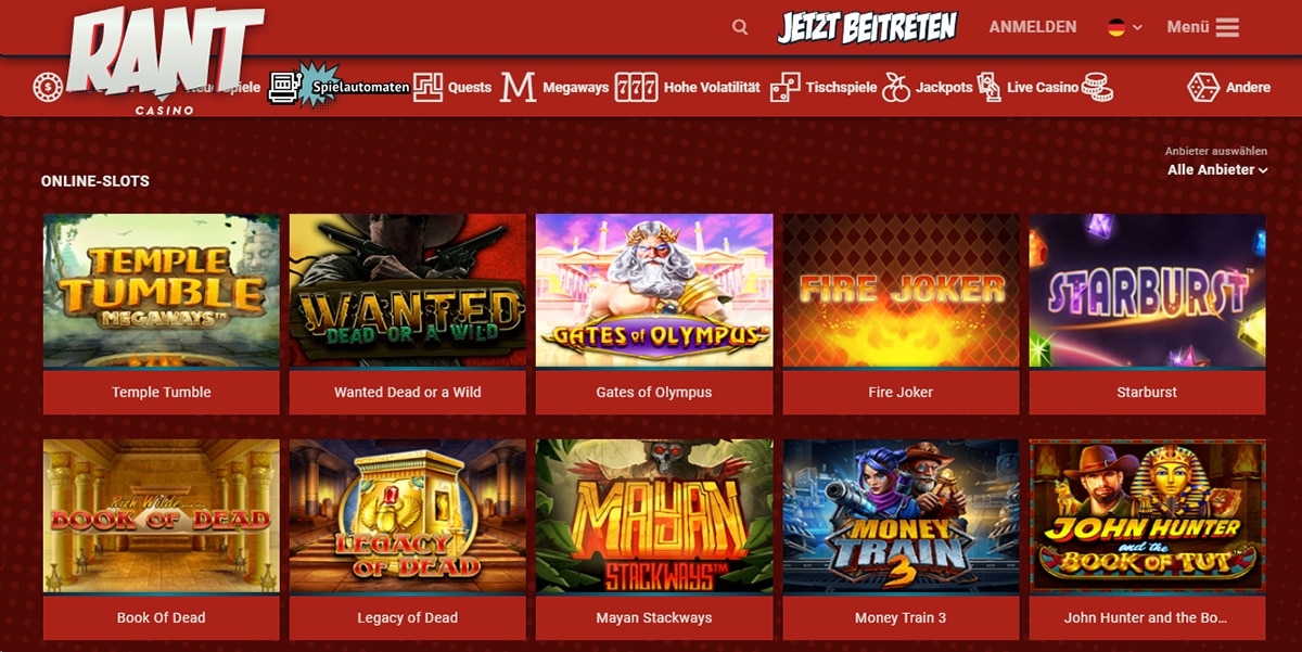 Rant Casino Slots