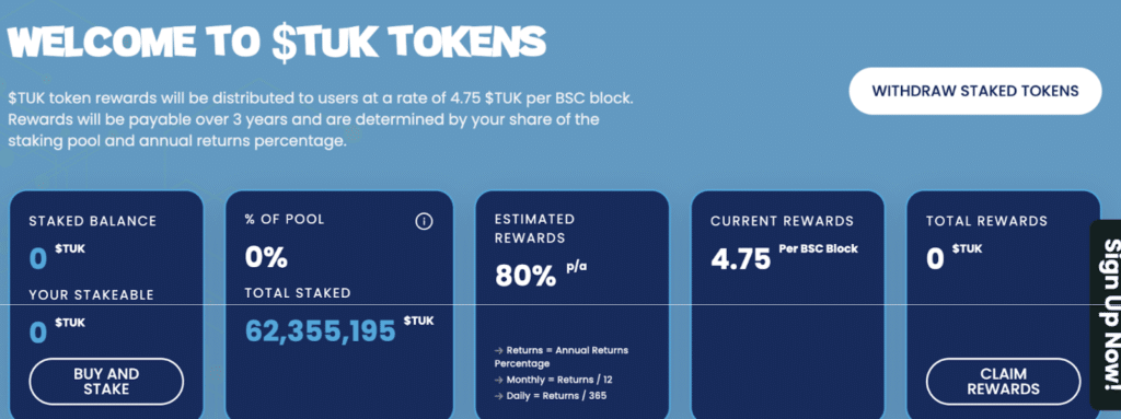 eTukTuk Staking