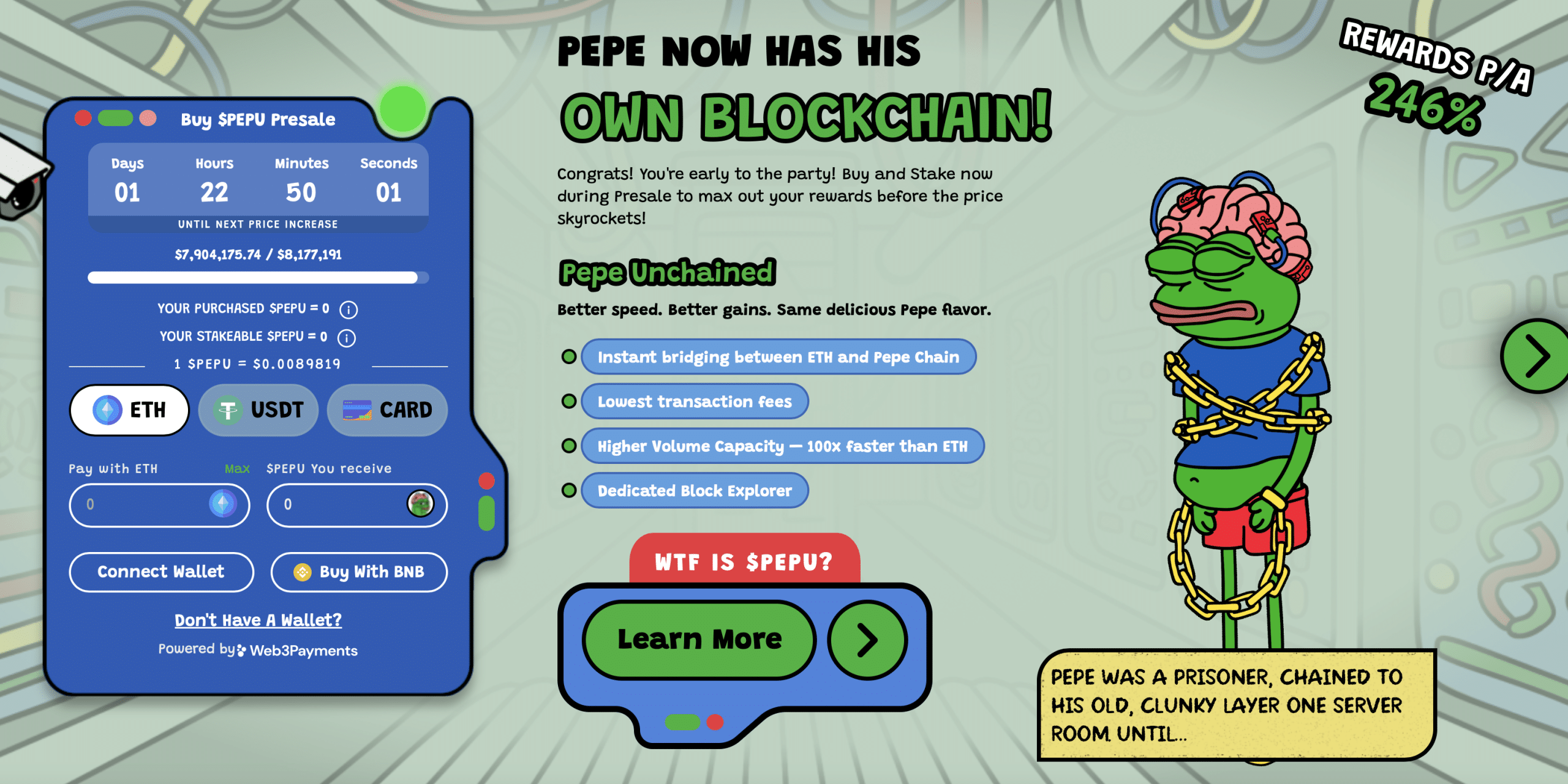 Pepe Unchained