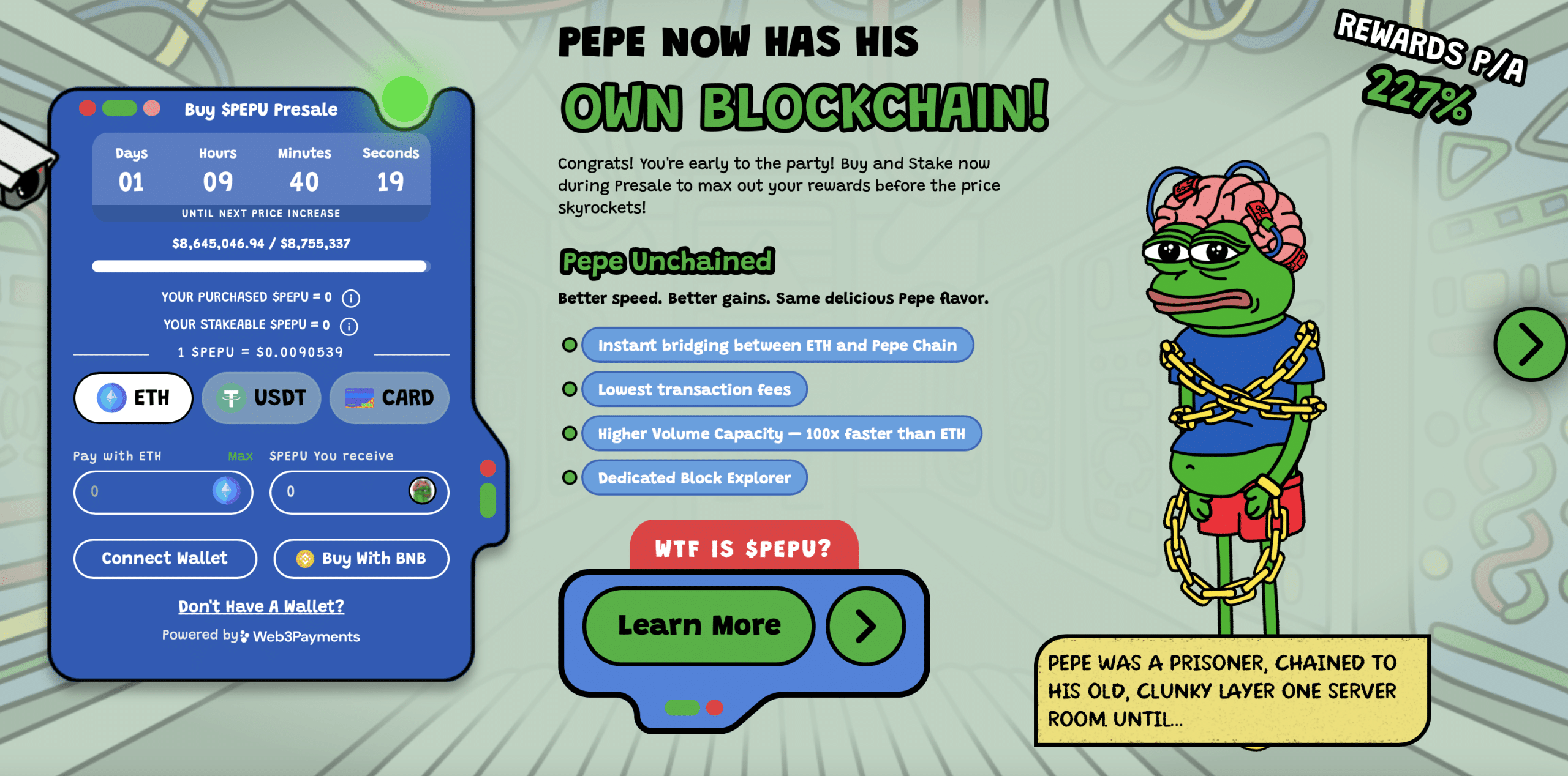 Pepe Unchained