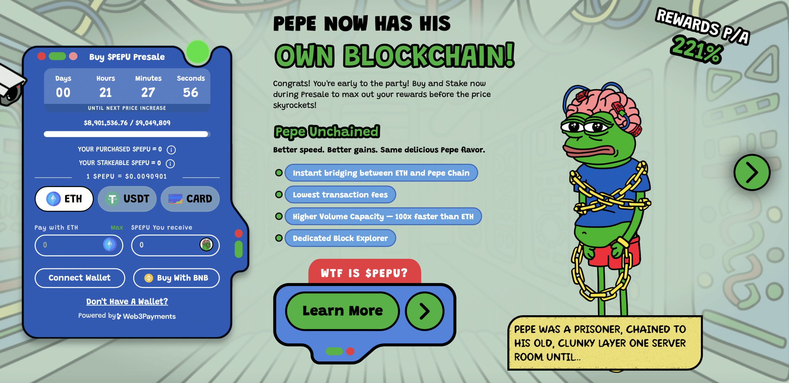 Pepe Unchained ICO