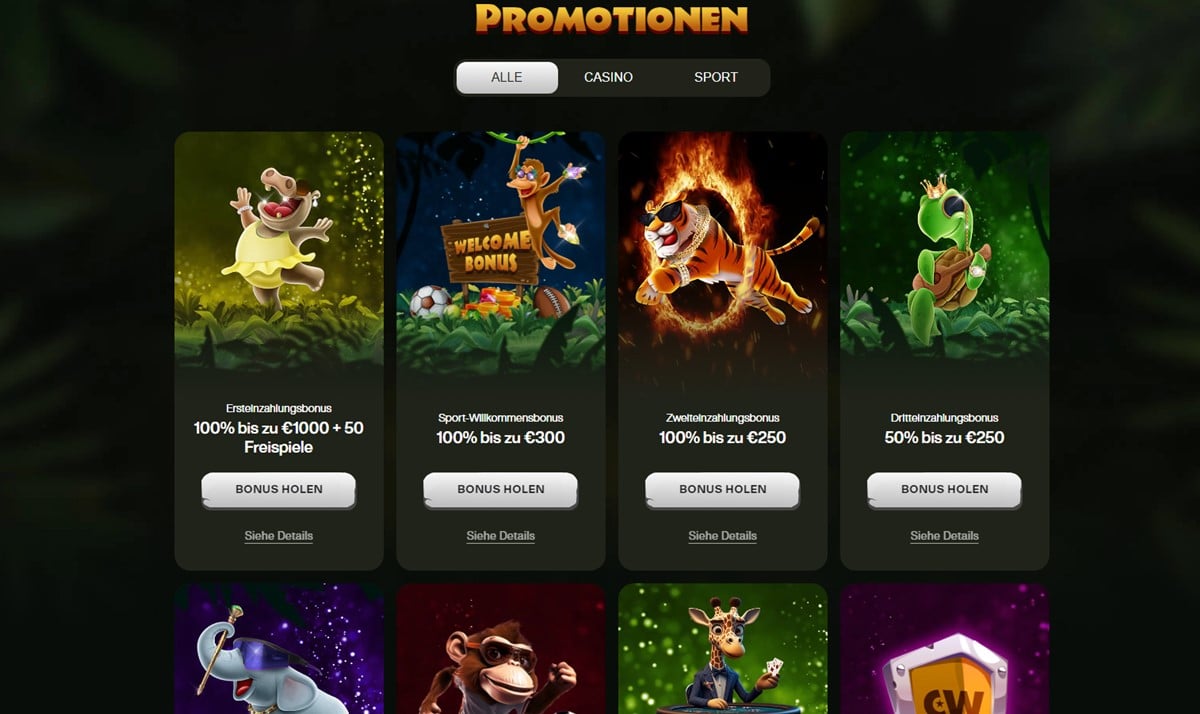 Cashwin Promotionen