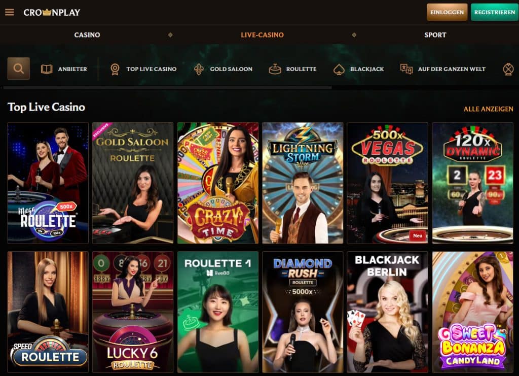 Crownplay Live Casino