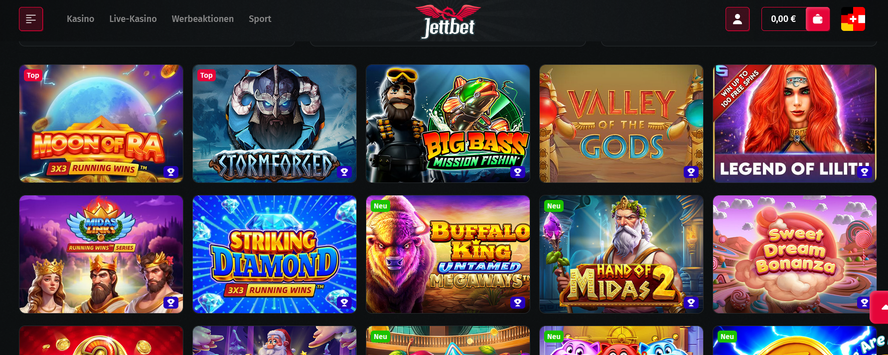 Jettbet Slots