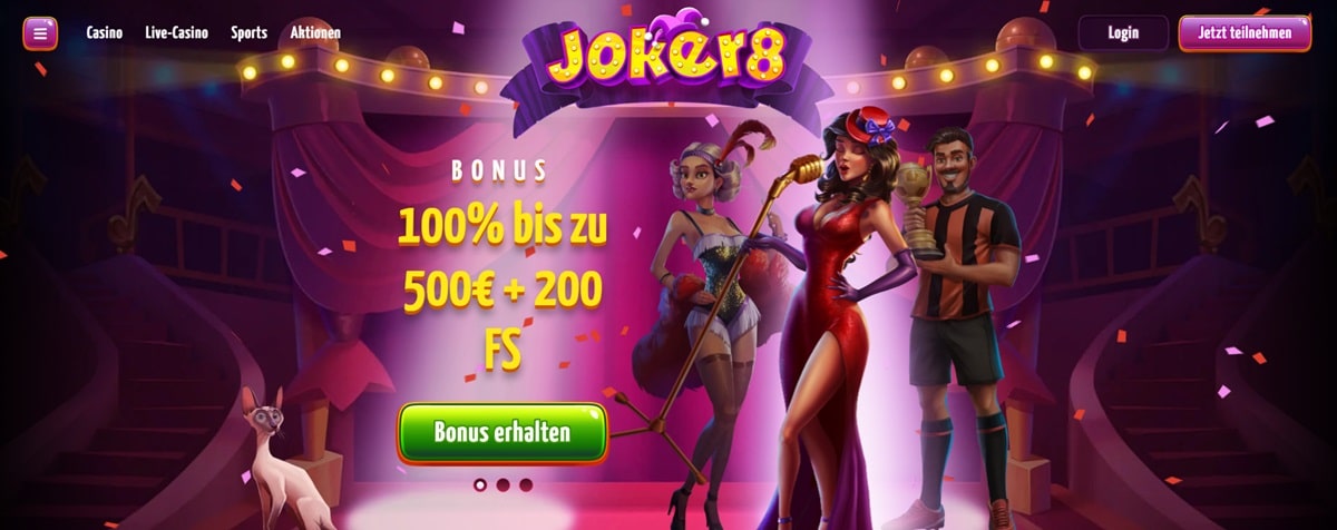 Joker8 Seite