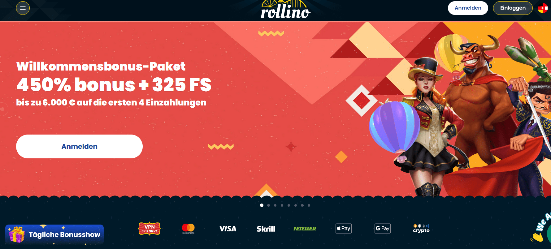 Rollino Casino Bonus