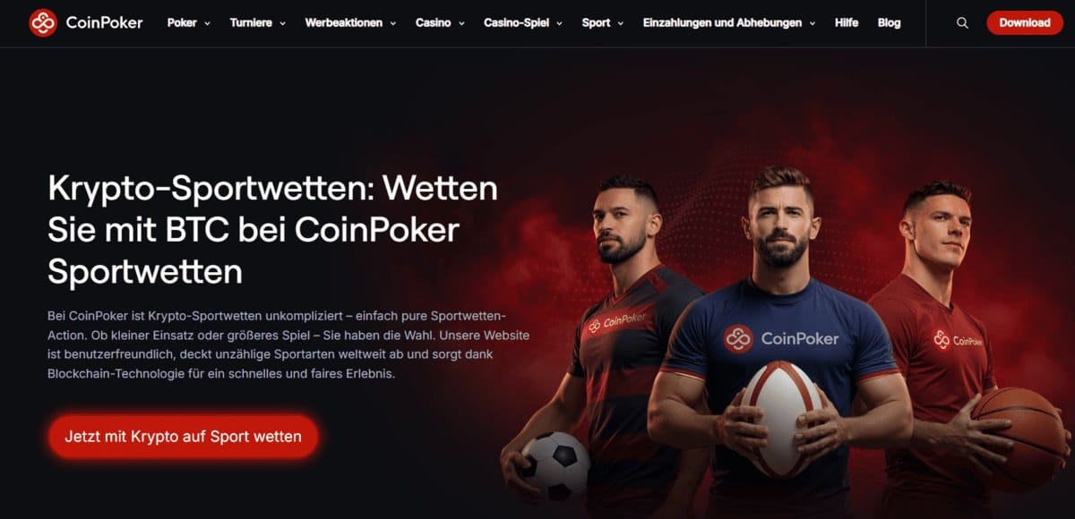 coinpoker crypto sportwetten