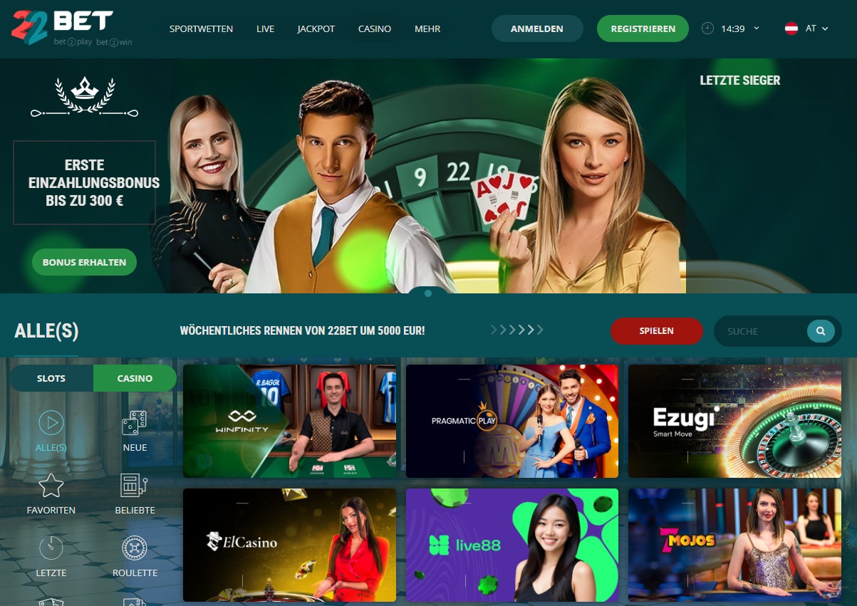 22bet Casino