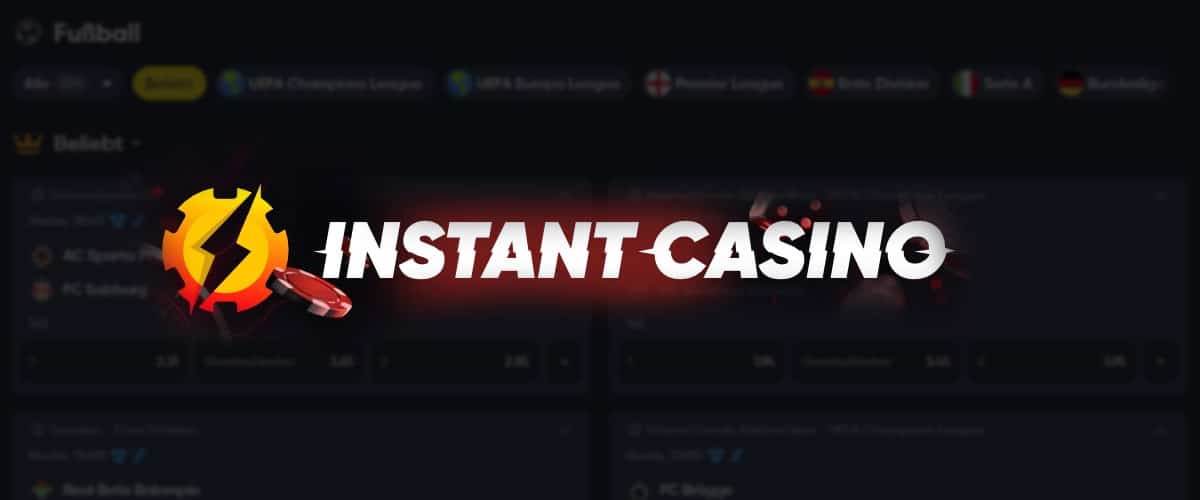 Instant Casino Sports Banner