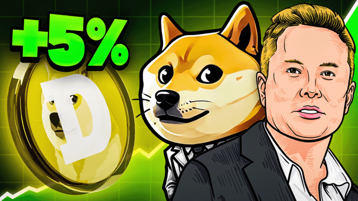 Krypto News +5,26% – Elon Musk pumpt wieder Dogecoin (DOGE)! Könnte sich der Einstieg lohnen?