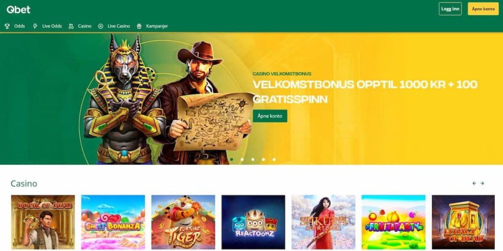 Qbet - Beste Online Casino Zonder Cruks