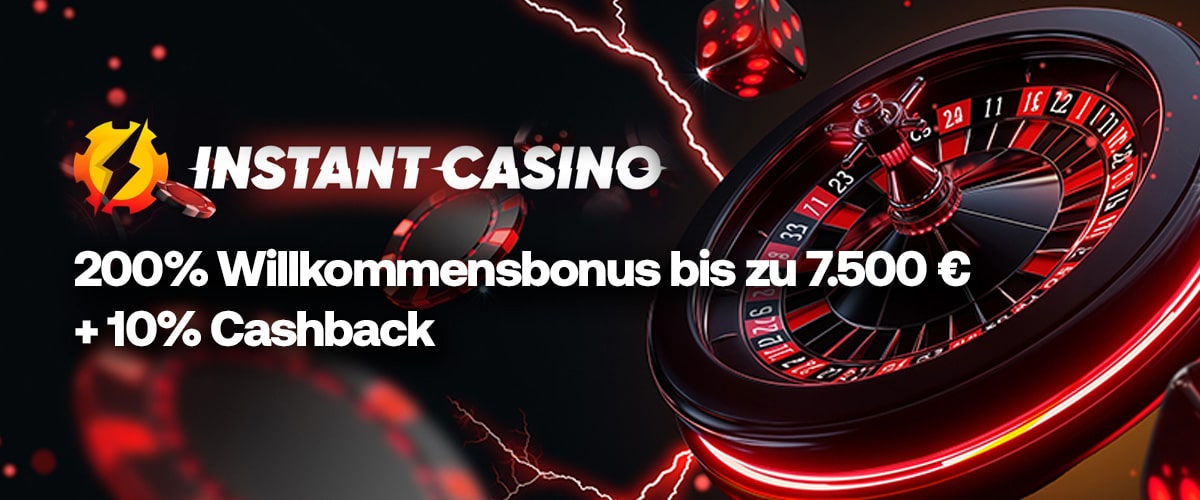 Instant Casino Welcome Bonus (1)