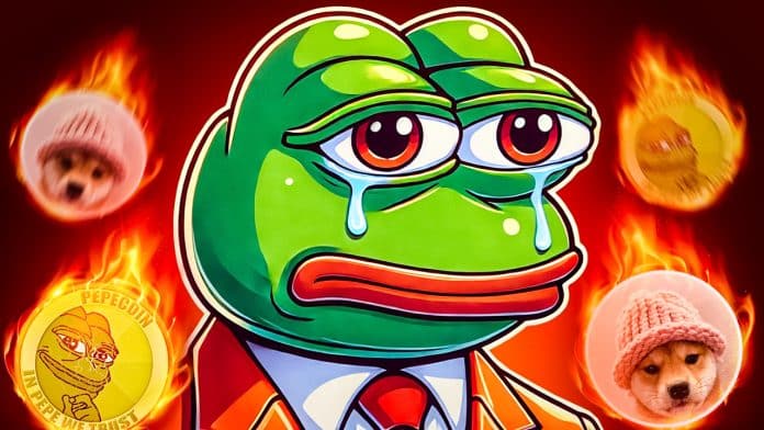 Memecoin-Crash! Top-Analyst warnt Pepe Coin (PEPE) wird kollabieren – und Solana Memecoin WIF gleich mit