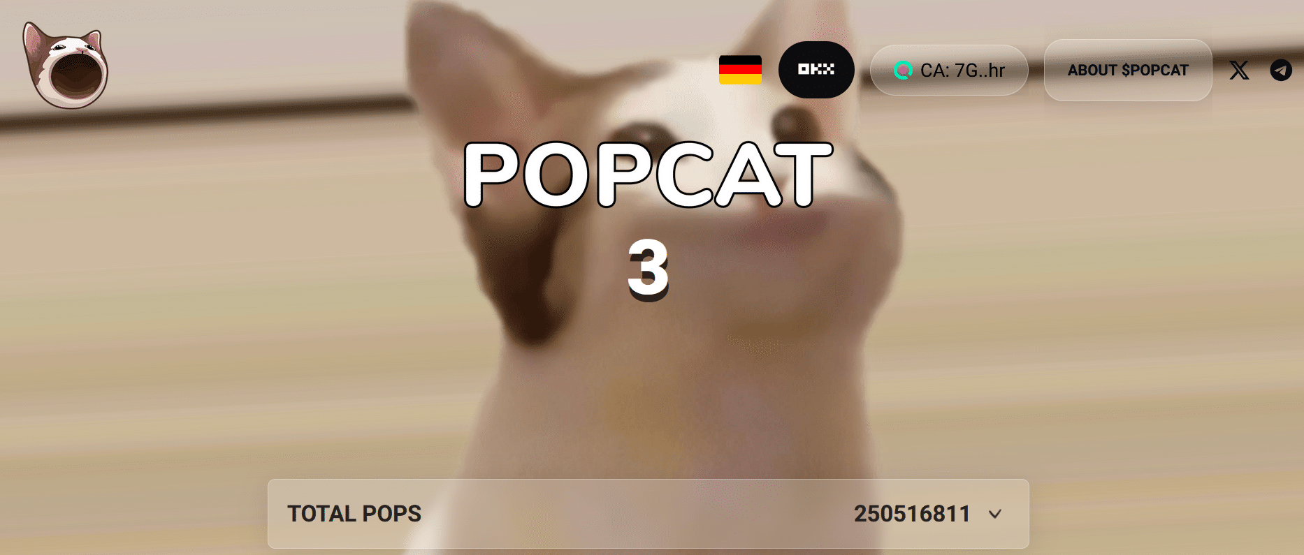 Popcat Memecoin