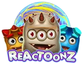 reactoonz transparent logo