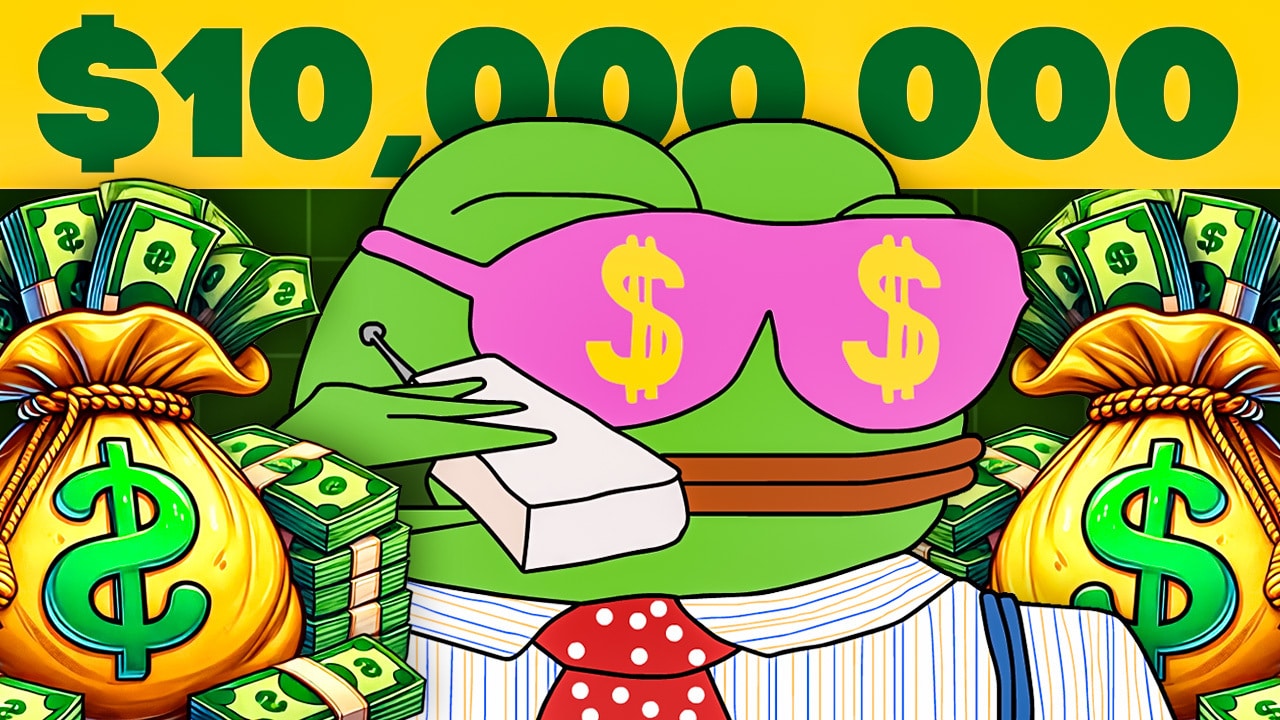 Wall Street Pepe gibt Vollgas, sammelt mehr als 60 Millionen Dollar. Bild: Wallstreetpepe.com