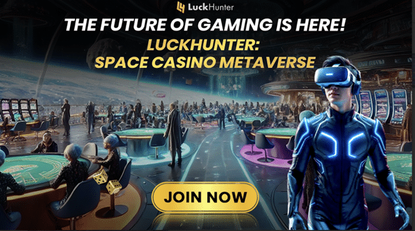 LuckHunter kombiniert Blockchain und VR für ein unvergleichliches Erlebnis im Metaverse