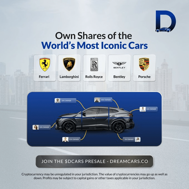 Von Mieteinnahmen zu Prämien - Wie Dreamcars mit Luxusautos monatlich 50.000 USD verdient