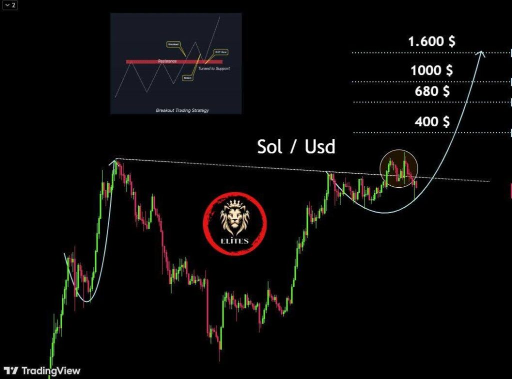 Solana-Preisprognose von CryptoELITES