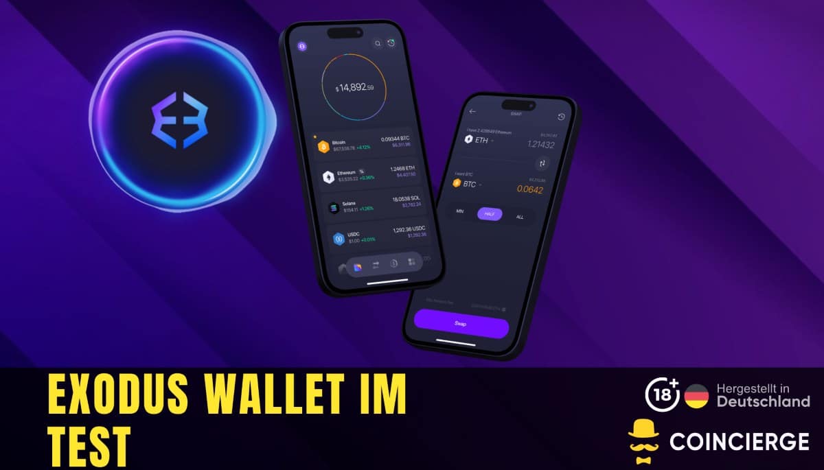 Beste Exodus Wallets im Vergleich & Tipps zum Einrichten