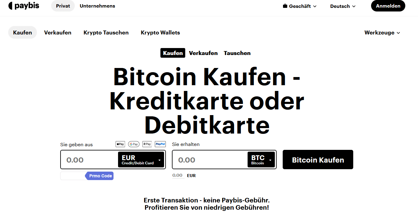 Paybis Erfahrungen 2026 – Test & Bewertung