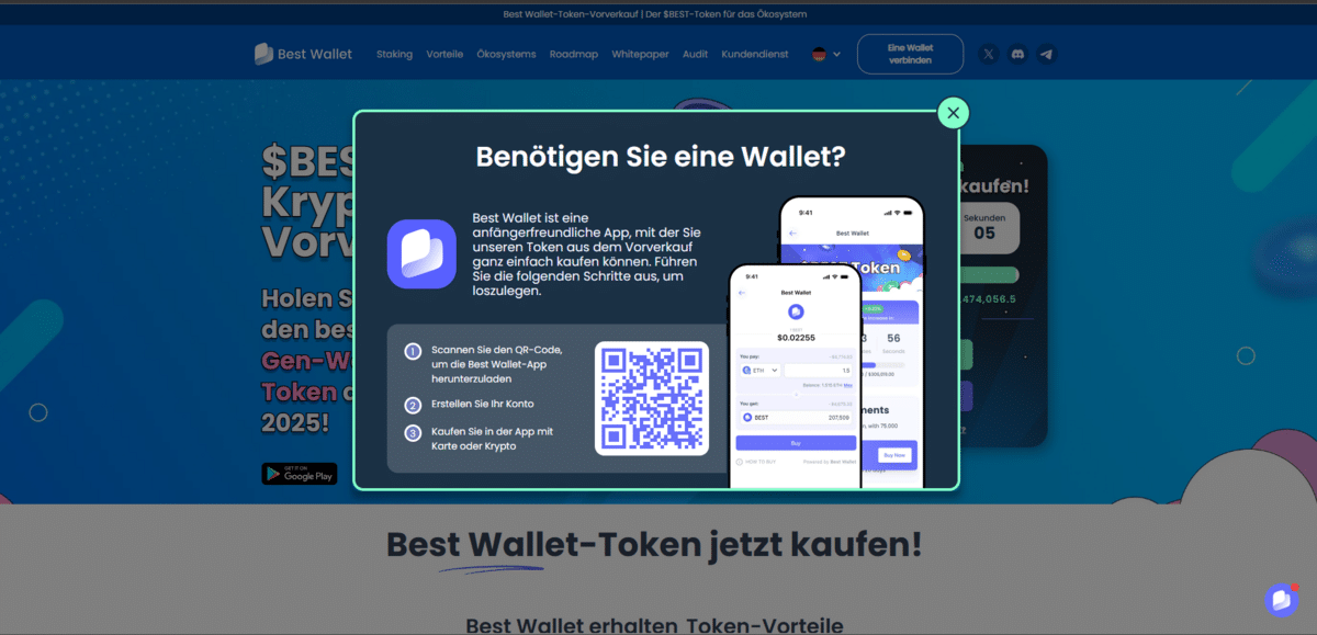 Best Wallet Wallet einrichten