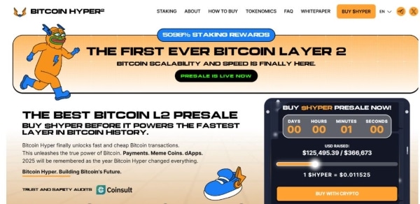 Bitcoin HYPER presale