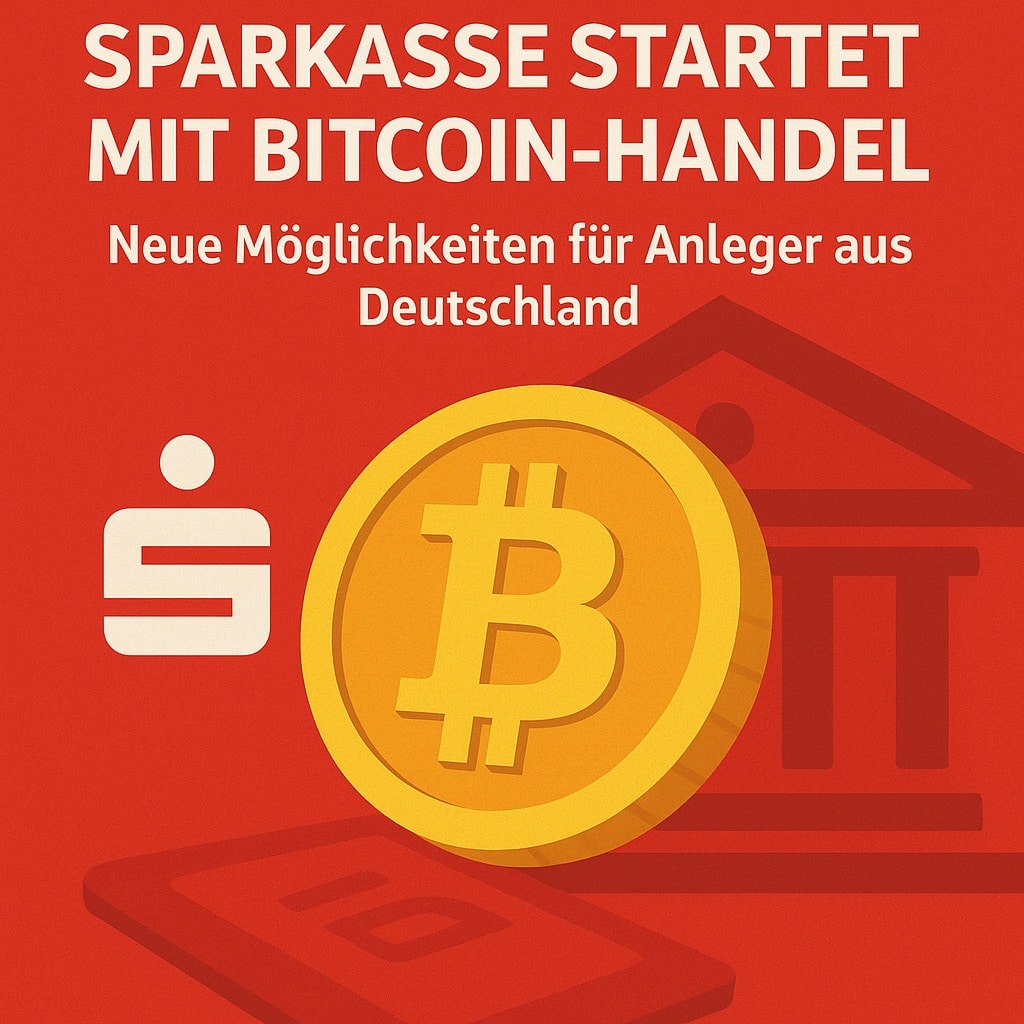 Sparkassen starten mit Bitcoin-Handel