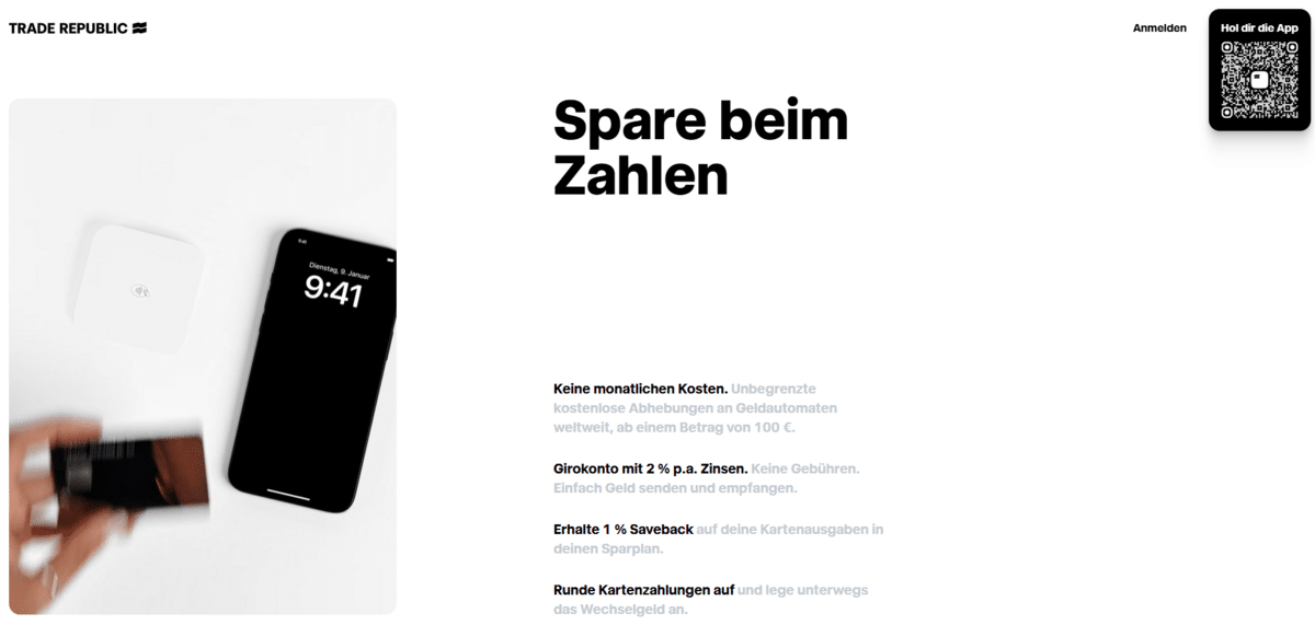 Trade Republic zahlen