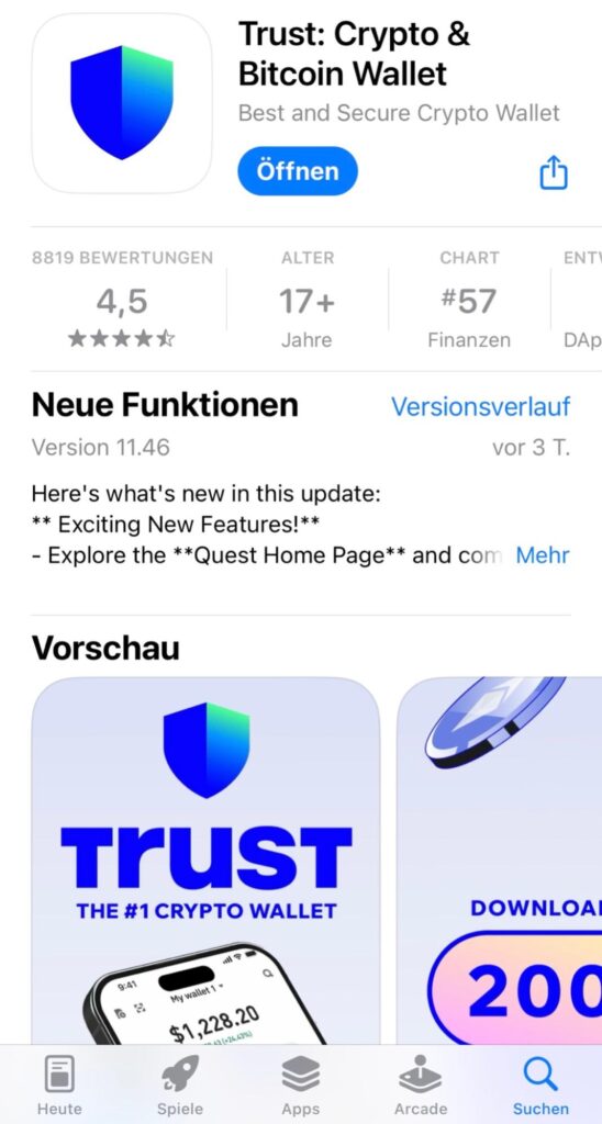 Trust Wallet App