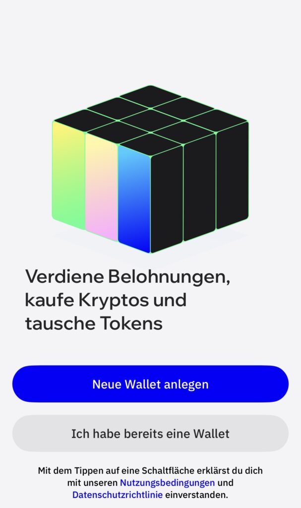 Trust Wallet anlegen