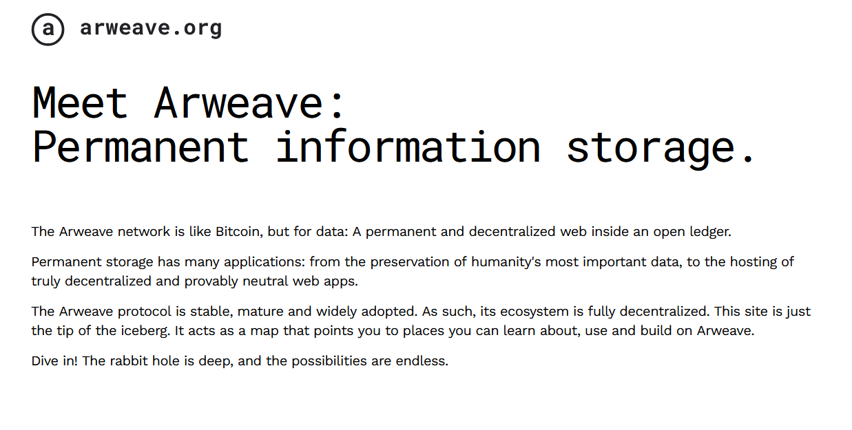Arweave