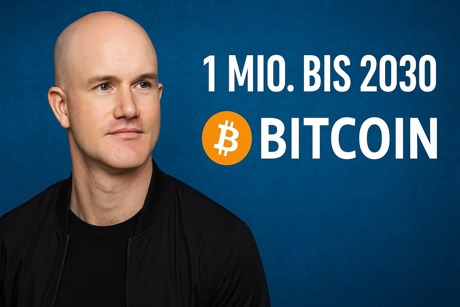 Bitcoin Kurs Prognose: Coinbase-Chef Brian Armstrong sagt „$1 Mio. pro BTC  bis 2030“ voraus – doch eine Gefahr bleibt