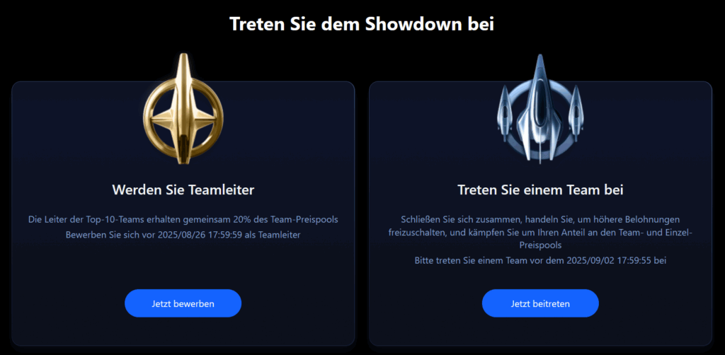 MEXC Team Lead und Mitglied