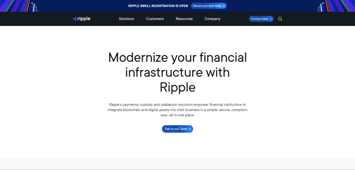 Ripple Homepage