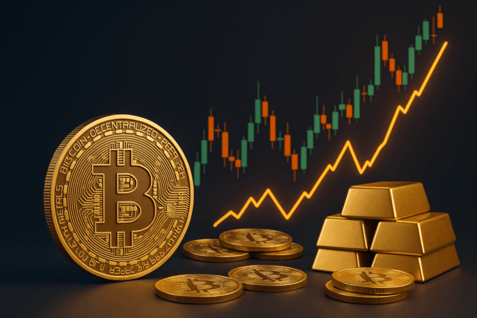 Bitcoin vor steigendem Chart