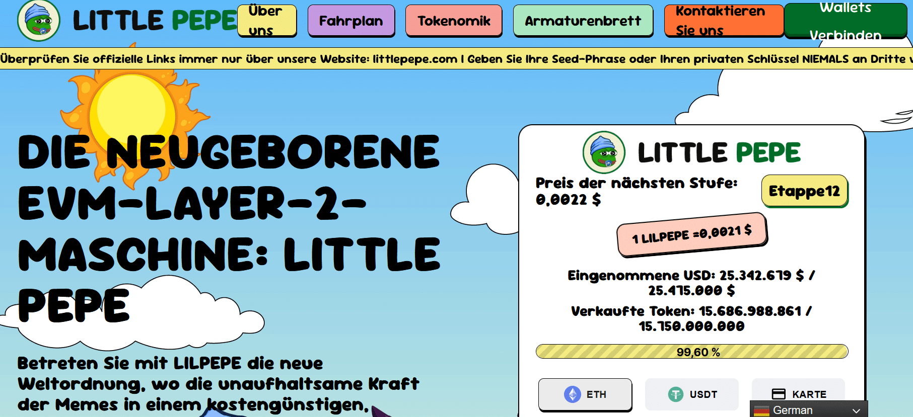 Little Pepe erhebt 21 Mio $ für den Aufbau einer meme-basierten Layer-2-Blockchain mit einem 777.000 $ Gewinnspiel