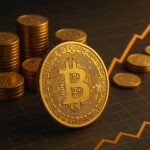 Bitcoin vor Chart