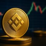 BNB Coin vor Graph