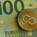 Stablecoin auf 100 Euro Schein
