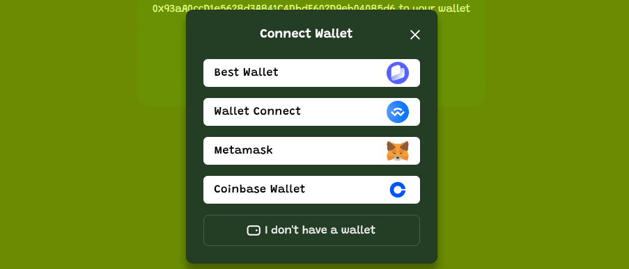 Pepe Unchained Wallet