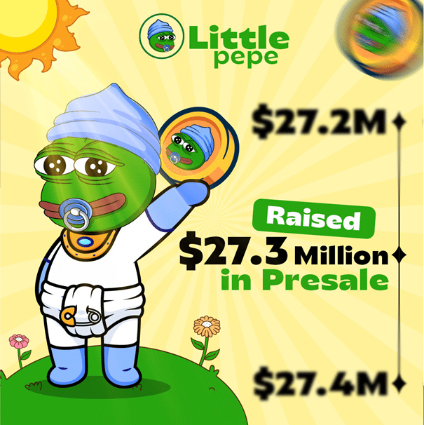 Bester Krypto-Presale aktuell - Little Pepe nähert sich der Millionen-Marke