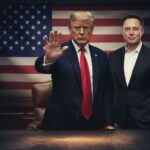 Donald Trump und Elon Musk im USAID Prozess