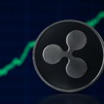XRP Coin vor Graph
